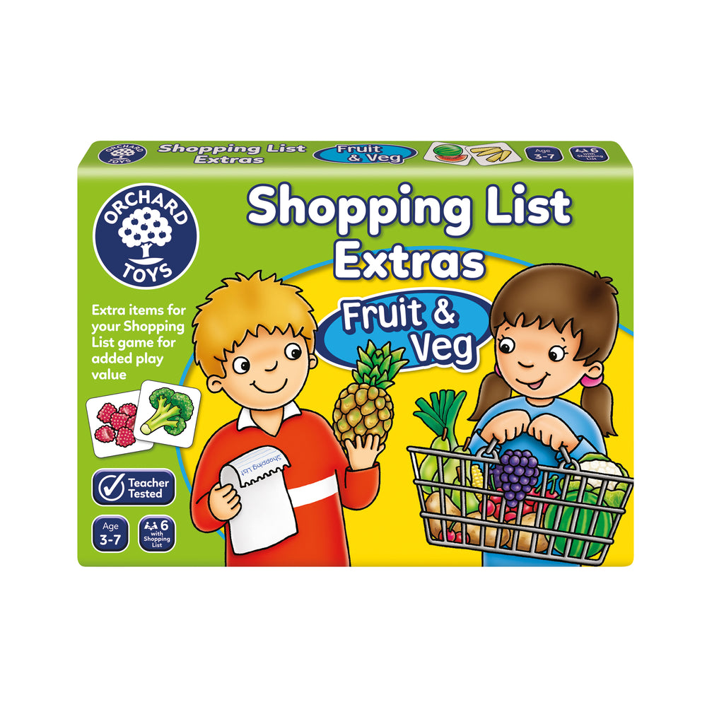 Shopping List Extras - Fruit & Veg