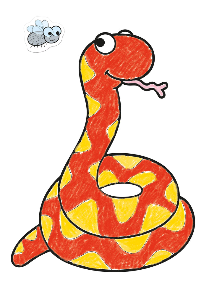 Animals Sticker Colouring Book
