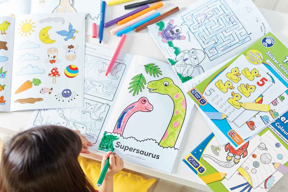 1-20 Colouring Book