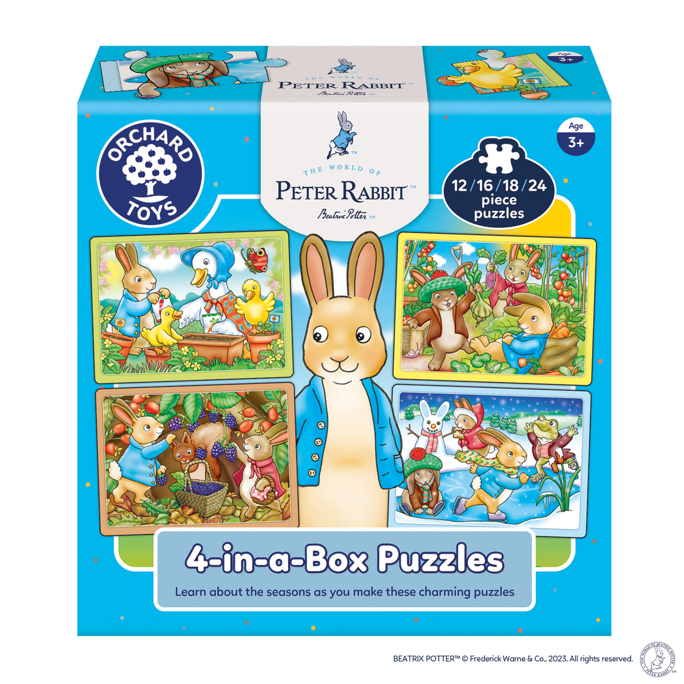 Pets Peter Rabbit Peter Rabbit™️ 4-in-a-Box Puzzles – Cheadle Post Office Shop