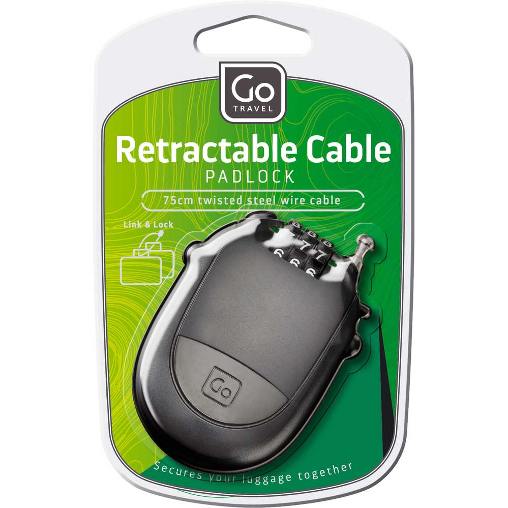 Retractable Cable Padlock