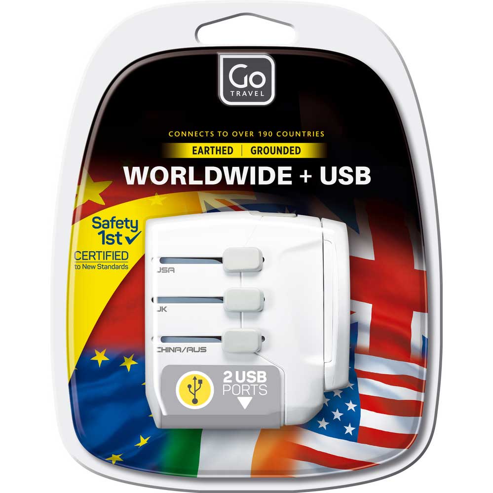 Worldwide Adaptor + USB