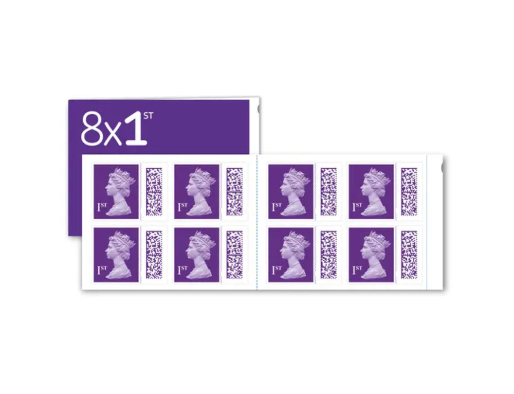 1st Class Stamps x 8 Book